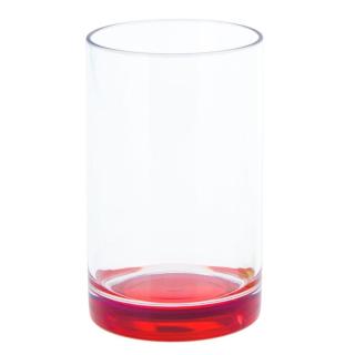 Plastová sklenice Gimex Color Line SAN 350ml červená