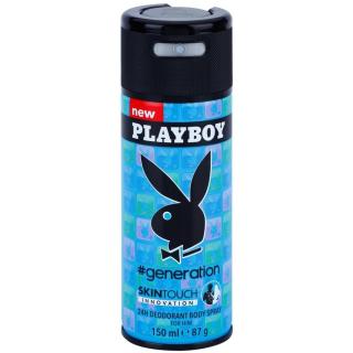Playboy Generation Skin Touch deospray pro muže 150 ml