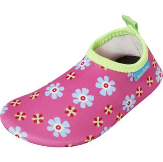 Playshoes Barefoot boty květiny růžové
