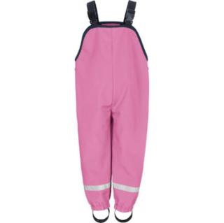 Playshoes Softshellové kalhoty dungarees pink