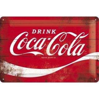 Plechová cedule Coca-Cola - Logo Classic,