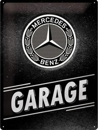 Plechová cedule Mercedes-Benz - Garage,