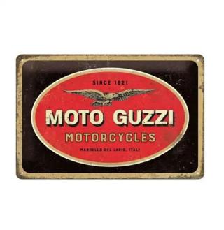 Plechová cedule Moto Guzzi Motorcycles,