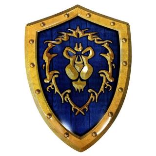 Plechová cedule World of Warcraft - Alliance Shield,