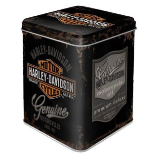 Plechová dóza Harley-Davidson - Genuine
