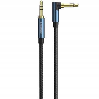 Plochý audio kabel Ugreen mini jack samec 0.5m Aux