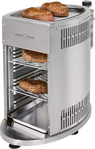 Plynový gril ProfiCook PC-GBS 1178 / 800 °C / horní ohřev