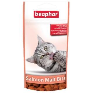 Pochoutka s malt pastou a lososem Beaphar Malt Bits 35 g