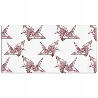 Podložka na psací stůl Ptáci origami Deskmat 120x60cm