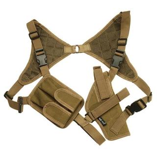 Podpažní pistolové pouzdro CORDURA® Mil-Tec® - coyote