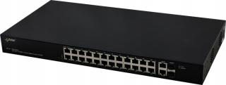 PoE switch 26portový až pro 24 kamer SF124WP Pulsar