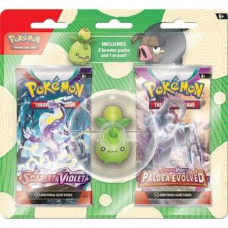 Pokémon Back to School Eraser Blister - Smoliv