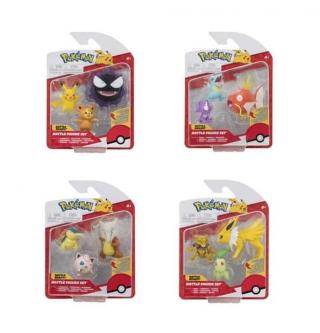 Pokémon figurky, 3-pack