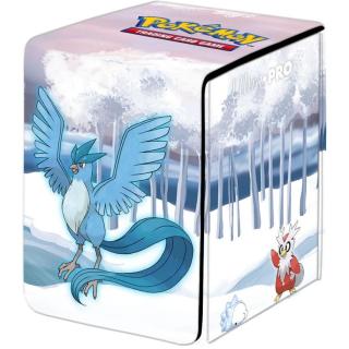 Pokémon Frosted Forest Flip Box kožená krabička na karty