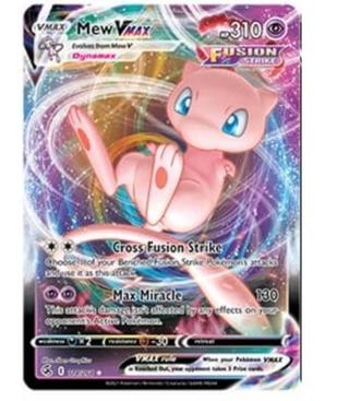 Pokémon karta Mew VMAX z League battle Decku