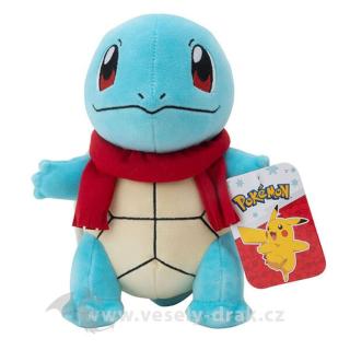 Pokémon plyšák Squirtle se šálou 20 cm