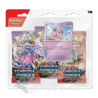 Pokémon Temporal Forces 3-Pack Blister - Cleffa