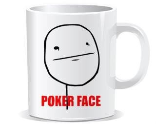 Poker face Hrnek Premium