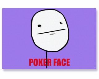 Poker face Kuchyňské prkénko