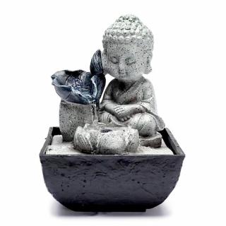 Pokojová fontána Malý Buddha - cca 18,8 cm