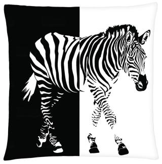 Polštář ANIMAL 30 - ZEBRA Mybesthome 40x40 cm Varianta: Povlak na polštář s výplní, 40x40 cm