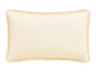 Polštář CHICA BOCCA s výplní 100% bavlna krémová 30x50 cm MyBestHome