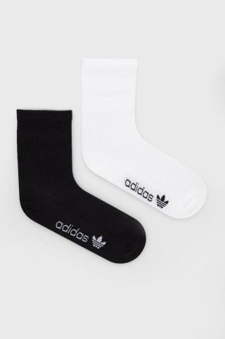 Ponožky adidas Originals HL9424  dámské, černá barva