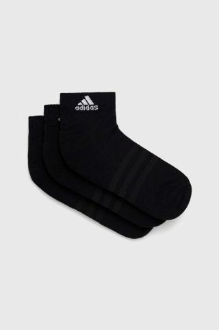 Ponožky adidas Performance 3-pack černá barva