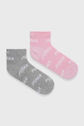Ponožky Puma  90794804 dámské, růžová barva