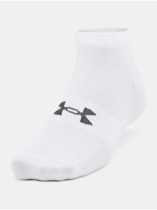 Ponožky Under Armour Essential Low Cut 3Pk - bílá