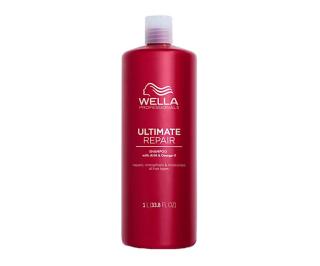 Posilující šampon pro poškozené vlasy Wella Professionals Ultimate Repair Shampoo - 1000 ml  + dárek zdarma