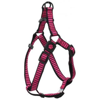 Postroj Active Dog Premium L růžový 2,5x65-99cm