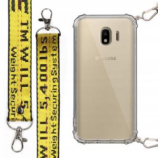 Pouzdro Antishock Vodítko žluté pro Samsung J4 2018