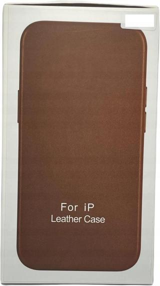 Pouzdro Case Leather kožené pro iPhone 12 Pro Max