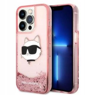 Pouzdro Karl Lagerfeld Glitter pro iPhone 14 Pro Max