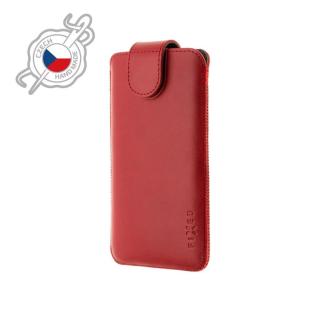 Pouzdro na mobil Kožené pouzdro Fixed Posh, velikost 6Xl+, červené