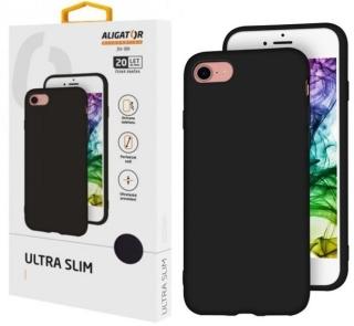 Pouzdro na mobil Pouzdro Aligator Ultra Slim iPhone 12/12 Pro, Black