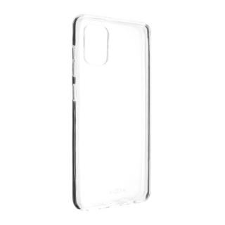 Pouzdro na mobil Ultratenké Tpu gelové pouzdro Fixed Skin pro Samsung Galaxy A31, 0,6 mm, čiré