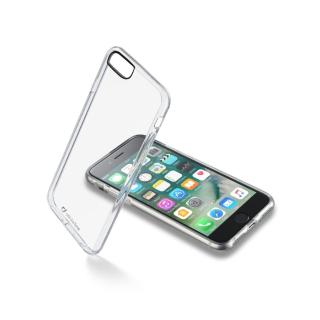 Pouzdro na mobil Zadní čirý kryt s ochranným rámečkem Cellularline Clear Duo pro Apple iPhone 7/8/SE