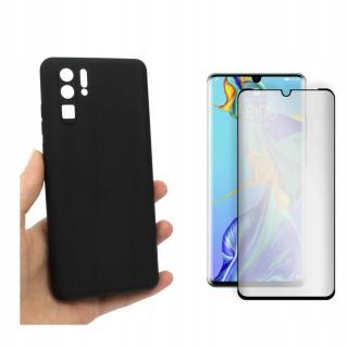 Pouzdro pro Huawei P30 Pro VOG-L29 Silicon černé+ŠIPKA