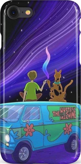 Pouzdro Samsung Galaxy A20s Scooby Doo Vzory