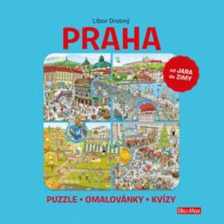 Praha - Puzzle, omalovánky, kvízy