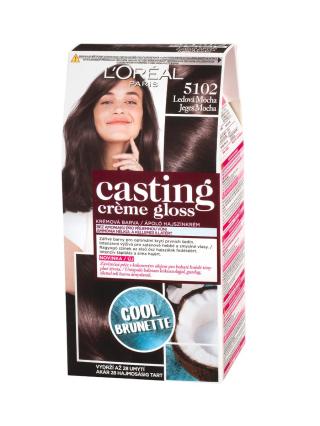 Přeliv bez amoniaku Loréal Casting Créme Gloss - 5102 ledová mocha - L’Oréal Paris