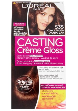 Přeliv bez amoniaku Loréal Casting Créme Gloss - 535 čokoládová - L’Oréal Paris