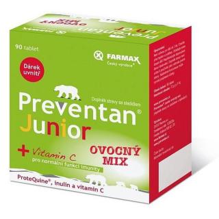 Preventan Junior Ovocný Mix Tbl.90