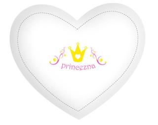 Princezna Polštář Srdce