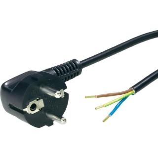 Připojovací kabel NETZFLEXR H03VV-F 3G 0,75 černý