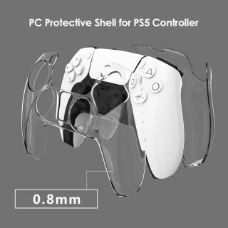 Pro PS5 DualSense Skin průhledný kryt s poly