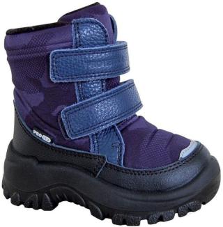 Protetika dívčí zimní obuv BROK 72052 21, tmavě fialová - zánovní