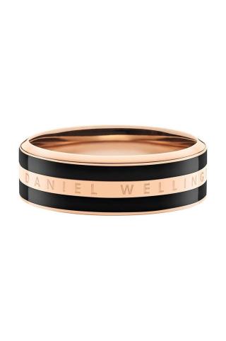 Prstýnek Daniel Wellington Emalie Ring Black Rg 50